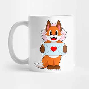 Fox Bride Letter Wedding Mug